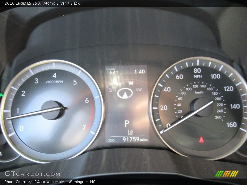  2016 ES 350 350 Gauges