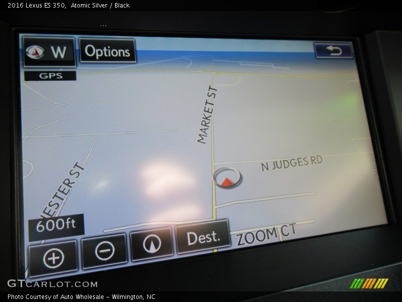 Navigation of 2016 ES 350