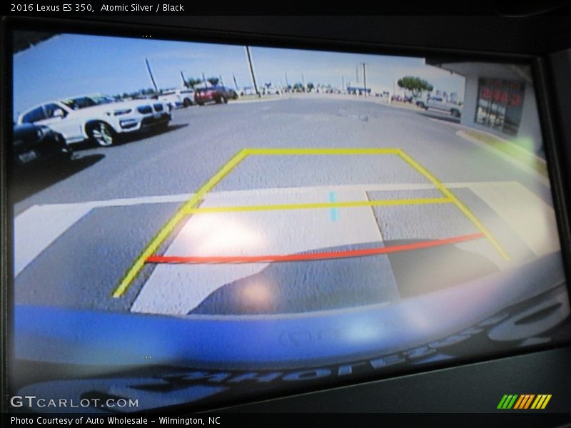 Atomic Silver / Black 2016 Lexus ES 350