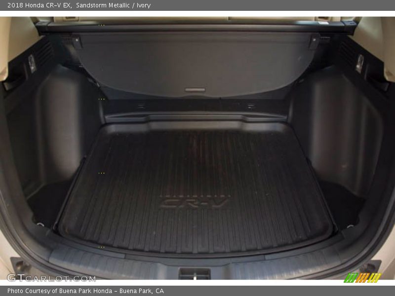 Sandstorm Metallic / Ivory 2018 Honda CR-V EX
