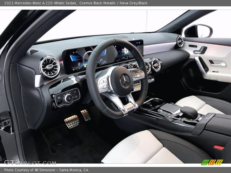 Cosmos Black Metallic / Neva Grey/Black 2021 Mercedes-Benz A 220 4Matic Sedan