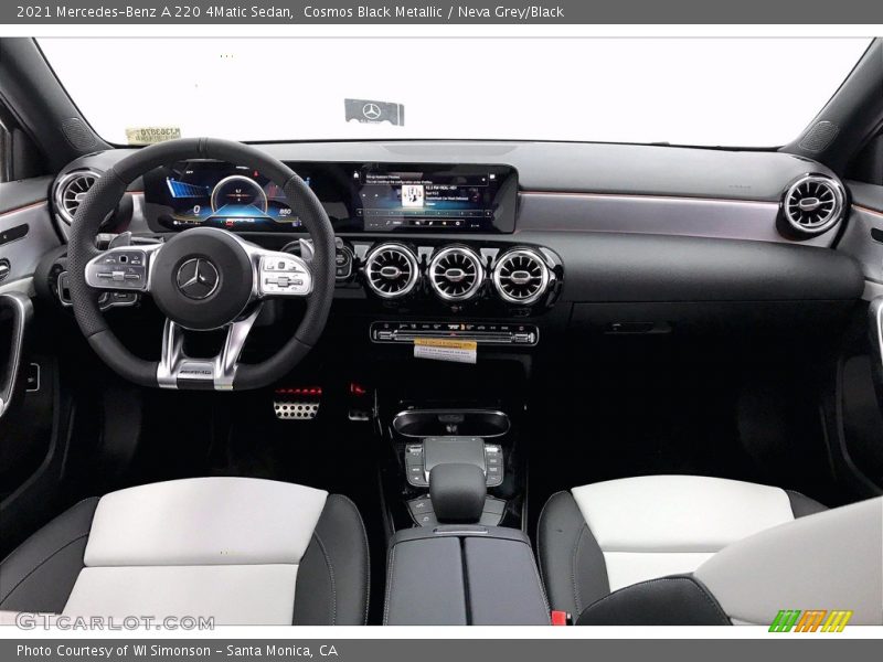 Cosmos Black Metallic / Neva Grey/Black 2021 Mercedes-Benz A 220 4Matic Sedan