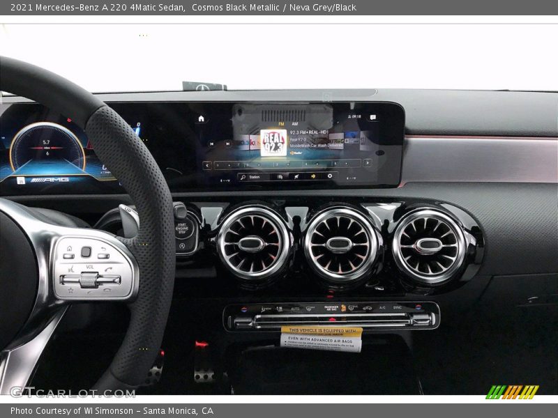 Cosmos Black Metallic / Neva Grey/Black 2021 Mercedes-Benz A 220 4Matic Sedan