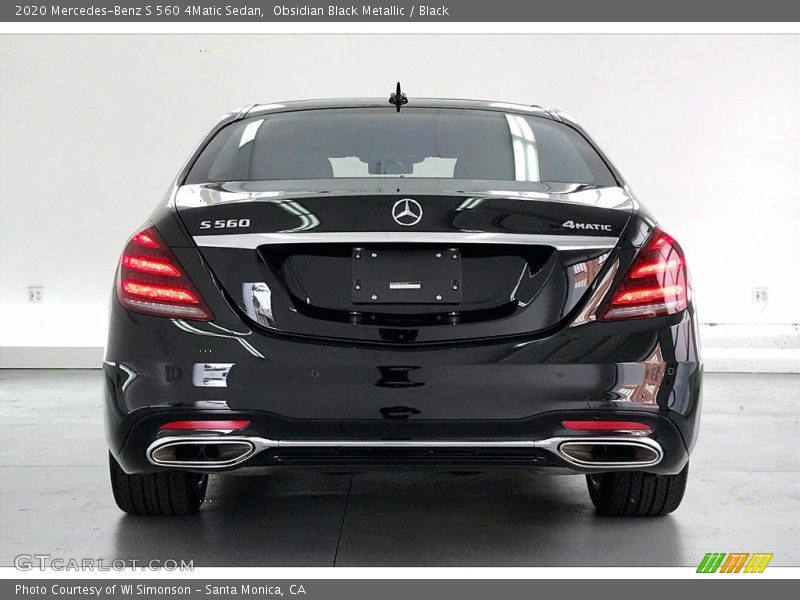 Obsidian Black Metallic / Black 2020 Mercedes-Benz S 560 4Matic Sedan