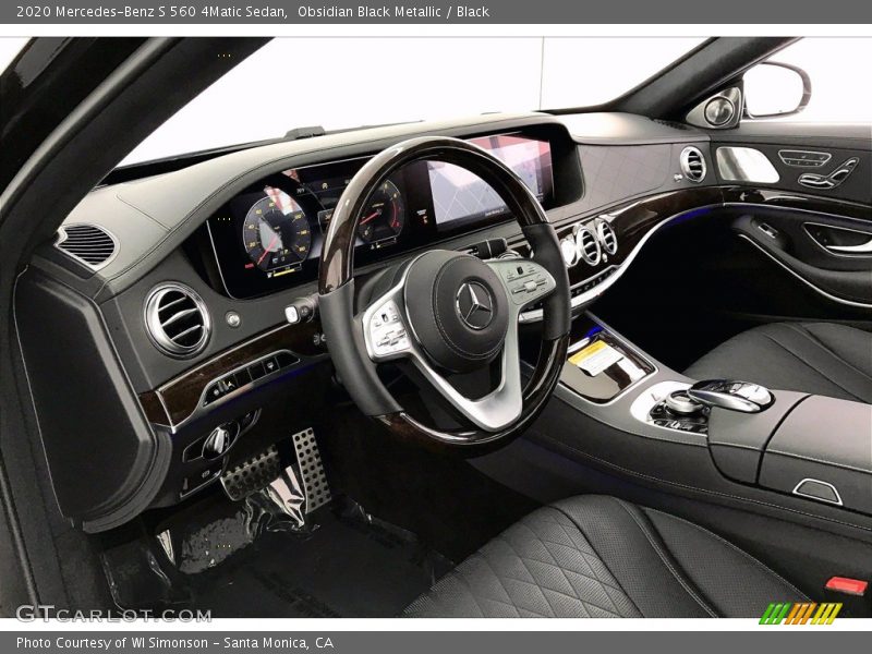 Obsidian Black Metallic / Black 2020 Mercedes-Benz S 560 4Matic Sedan