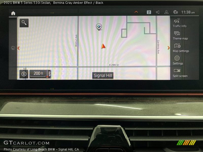 Navigation of 2021 5 Series 530i Sedan