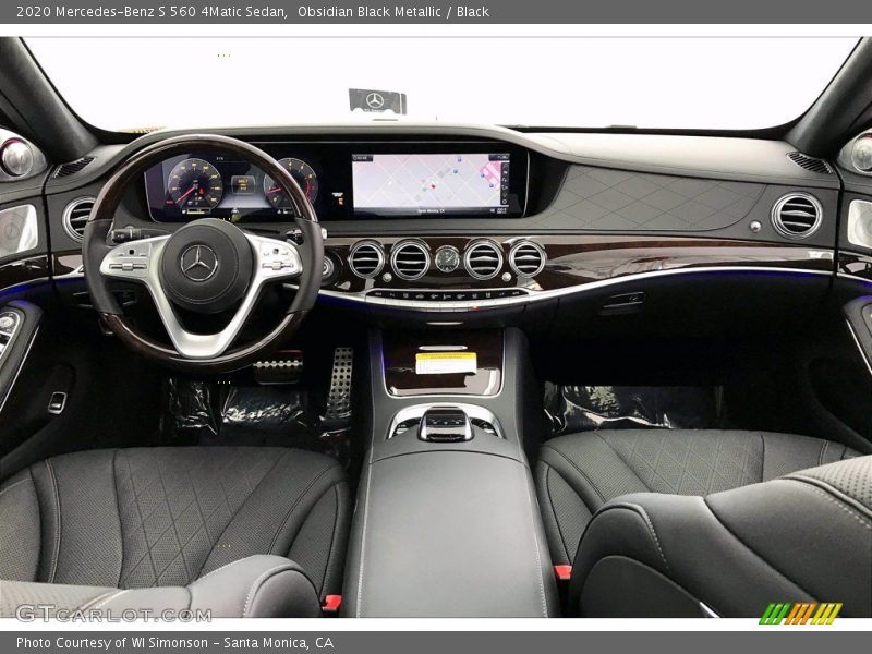 Dashboard of 2020 S 560 4Matic Sedan