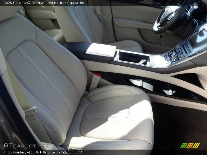 Front Seat of 2020 MKZ Reserve