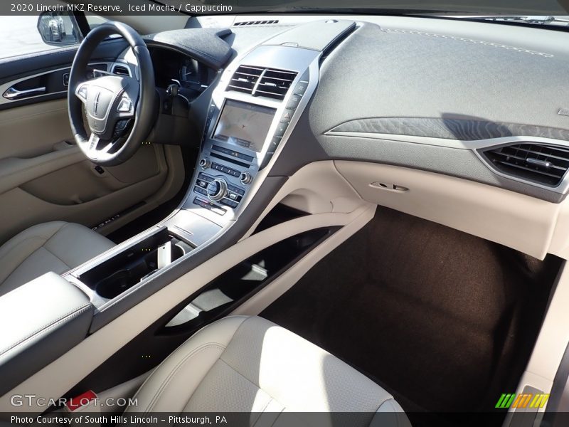 Dashboard of 2020 MKZ Reserve