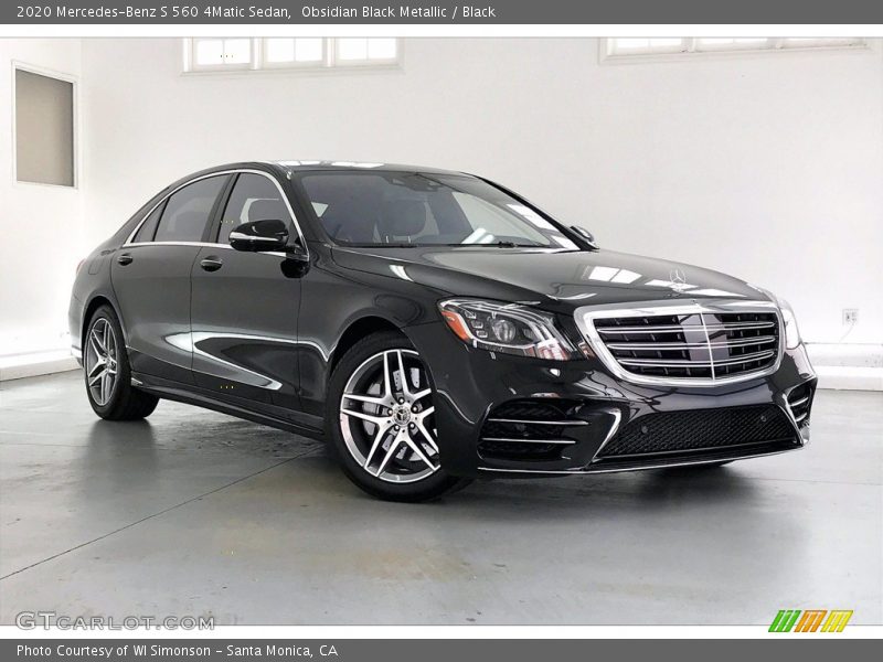 Front 3/4 View of 2020 S 560 4Matic Sedan