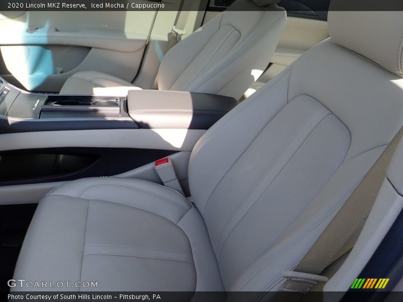 Front Seat of 2020 MKZ Reserve