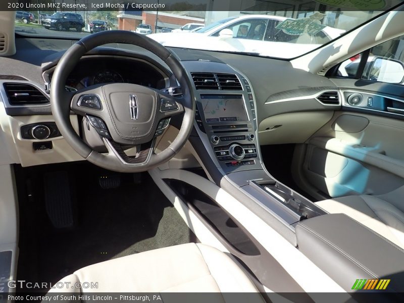  2020 MKZ Reserve Cappuccino Interior