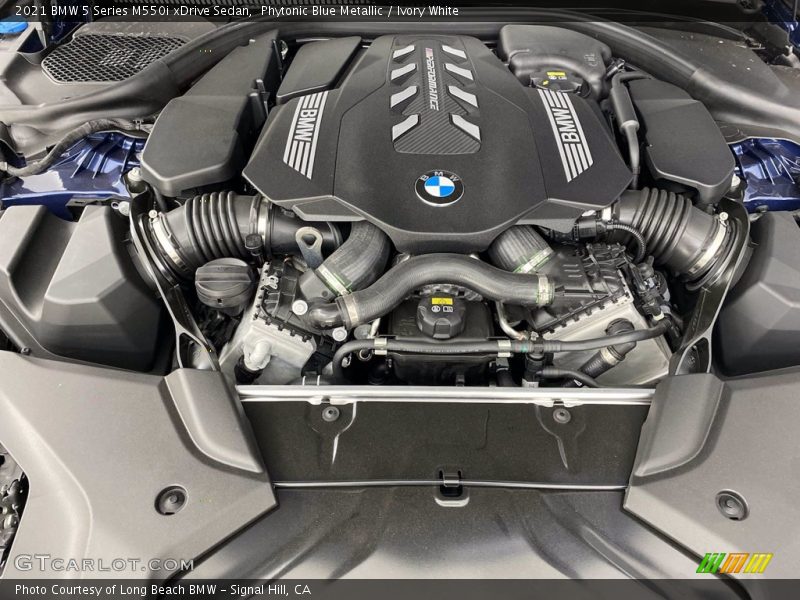  2021 5 Series M550i xDrive Sedan Engine - 4.4 Liter DI TwinPower Turbocharged DOHC 32-Valve V8