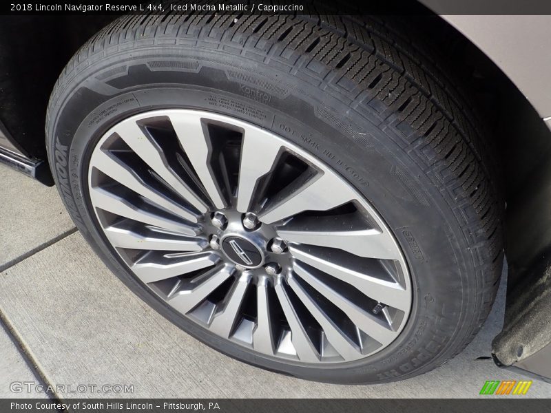 Iced Mocha Metallic / Cappuccino 2018 Lincoln Navigator Reserve L 4x4