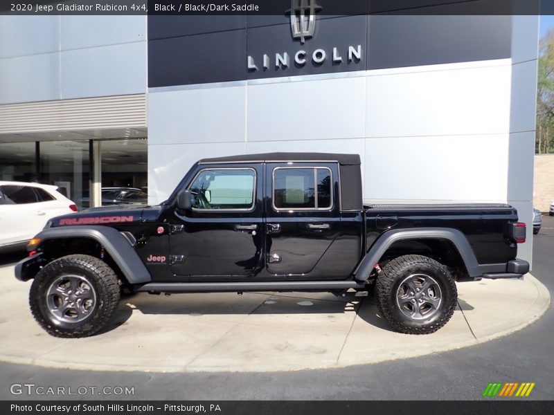 Black / Black/Dark Saddle 2020 Jeep Gladiator Rubicon 4x4