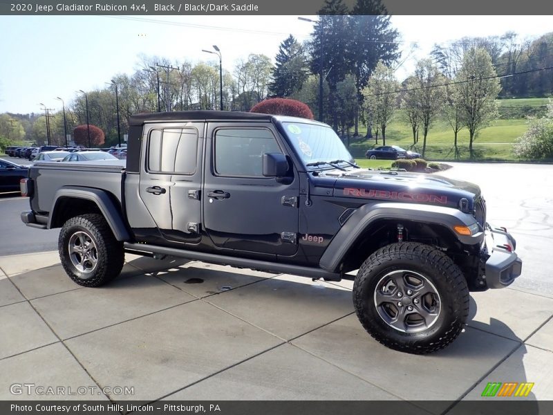Black / Black/Dark Saddle 2020 Jeep Gladiator Rubicon 4x4