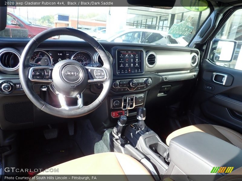 Black / Black/Dark Saddle 2020 Jeep Gladiator Rubicon 4x4