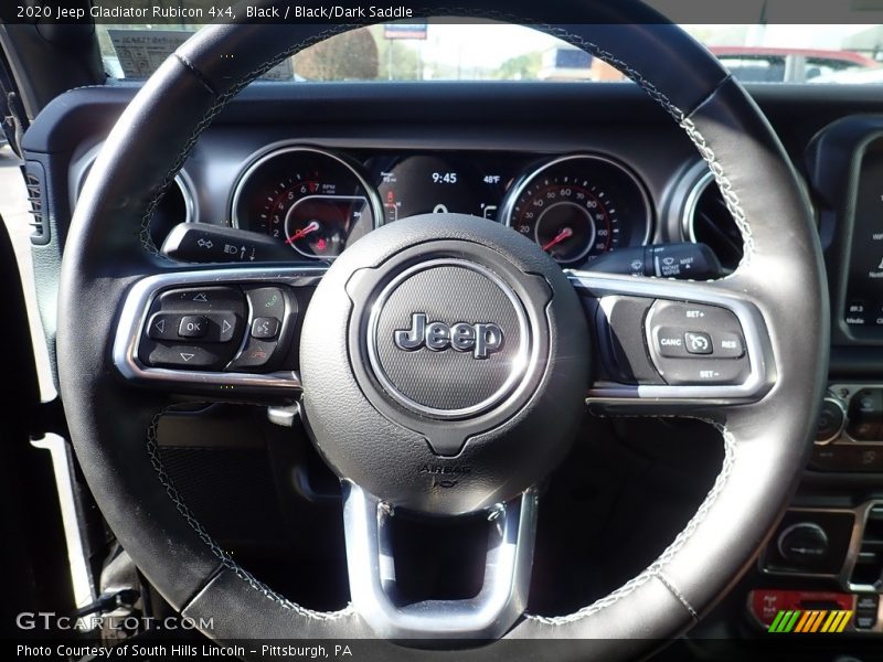 Black / Black/Dark Saddle 2020 Jeep Gladiator Rubicon 4x4