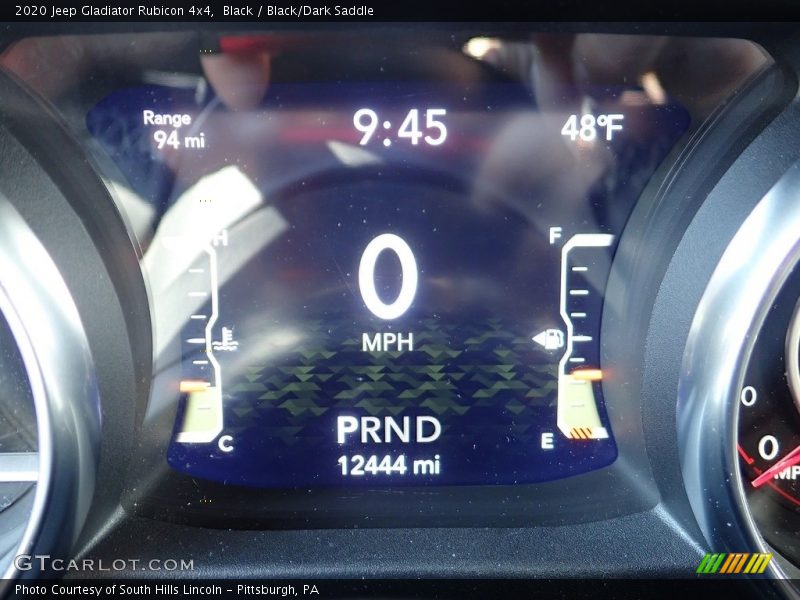 Black / Black/Dark Saddle 2020 Jeep Gladiator Rubicon 4x4