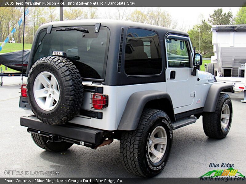 Bright Silver Metallic / Dark Slate Gray 2005 Jeep Wrangler Rubicon 4x4