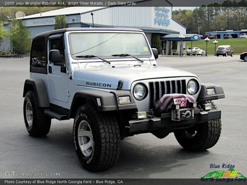 Bright Silver Metallic / Dark Slate Gray 2005 Jeep Wrangler Rubicon 4x4
