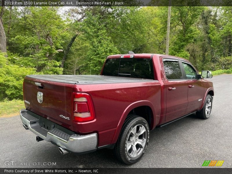 Delmonico Red Pearl / Black 2019 Ram 1500 Laramie Crew Cab 4x4