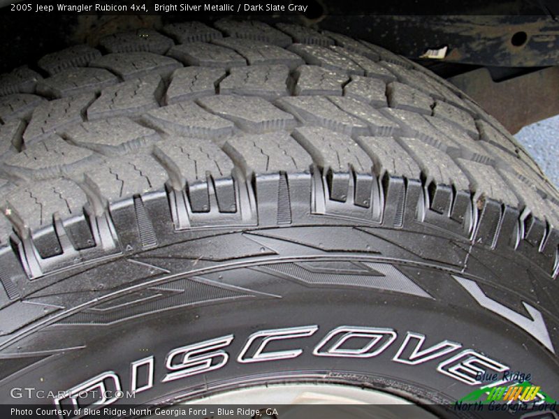 Bright Silver Metallic / Dark Slate Gray 2005 Jeep Wrangler Rubicon 4x4