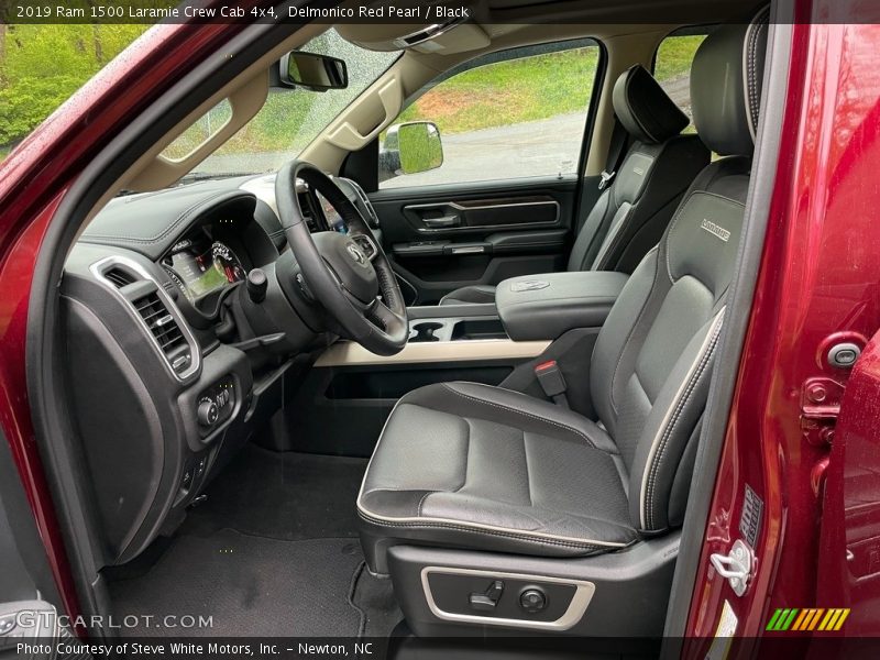 Delmonico Red Pearl / Black 2019 Ram 1500 Laramie Crew Cab 4x4