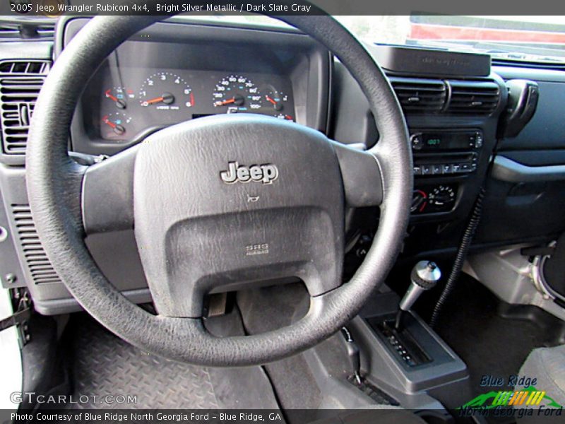 Bright Silver Metallic / Dark Slate Gray 2005 Jeep Wrangler Rubicon 4x4