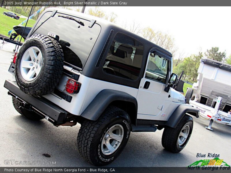 Bright Silver Metallic / Dark Slate Gray 2005 Jeep Wrangler Rubicon 4x4