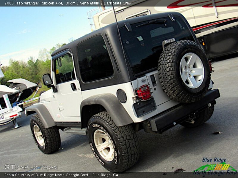Bright Silver Metallic / Dark Slate Gray 2005 Jeep Wrangler Rubicon 4x4