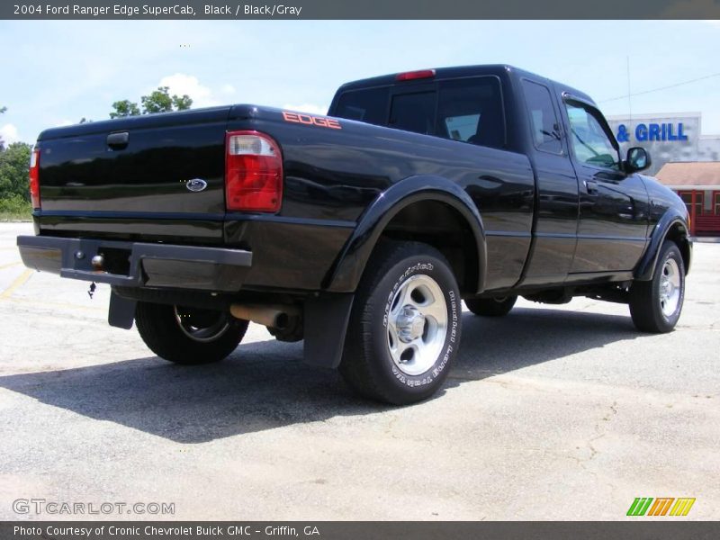 Black / Black/Gray 2004 Ford Ranger Edge SuperCab