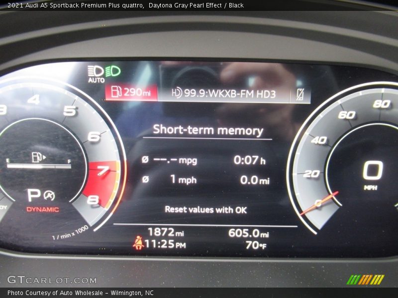  2021 A5 Sportback Premium Plus quattro Premium Plus quattro Gauges