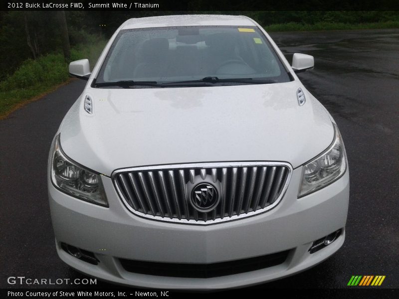 Summit White / Titanium 2012 Buick LaCrosse FWD