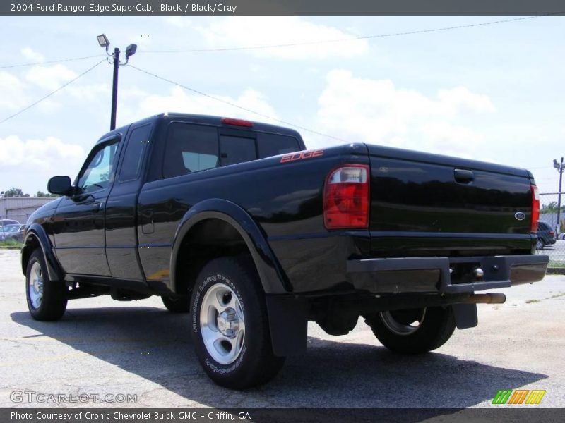 Black / Black/Gray 2004 Ford Ranger Edge SuperCab