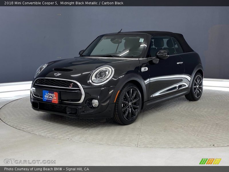 Midnight Black Metallic / Carbon Black 2018 Mini Convertible Cooper S