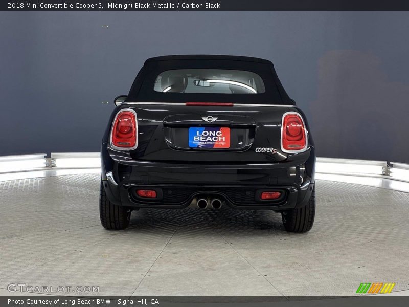 Midnight Black Metallic / Carbon Black 2018 Mini Convertible Cooper S