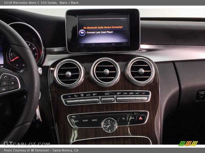 Black / Black 2018 Mercedes-Benz C 300 Sedan