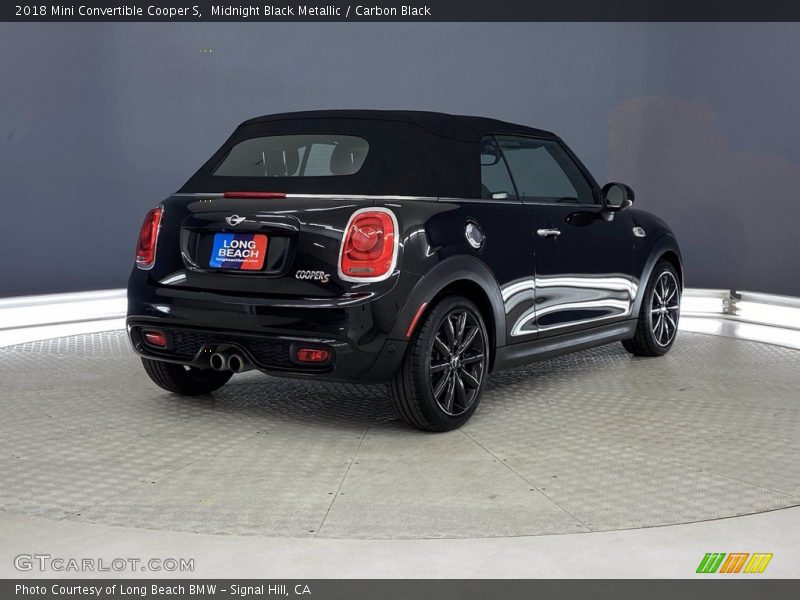Midnight Black Metallic / Carbon Black 2018 Mini Convertible Cooper S