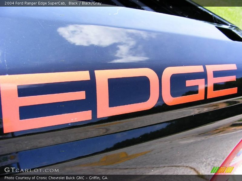 Black / Black/Gray 2004 Ford Ranger Edge SuperCab