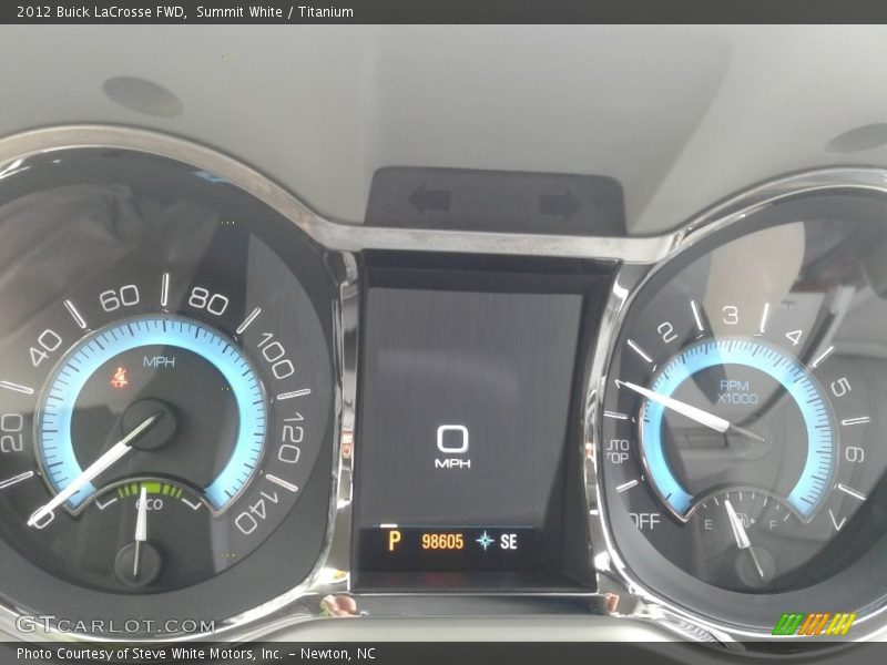  2012 LaCrosse FWD FWD Gauges
