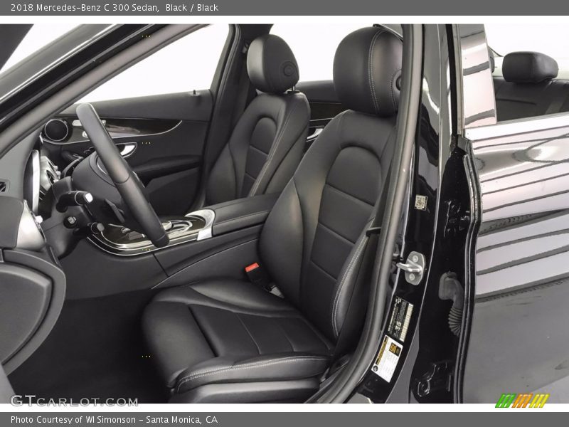 Black / Black 2018 Mercedes-Benz C 300 Sedan