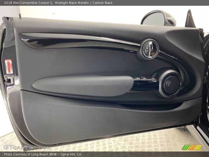 Midnight Black Metallic / Carbon Black 2018 Mini Convertible Cooper S