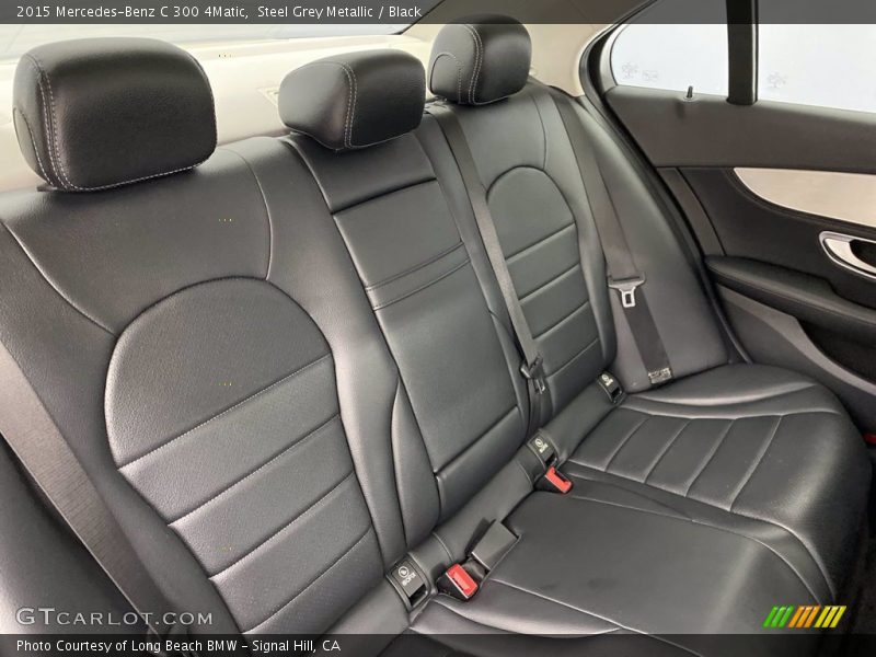 Rear Seat of 2015 C 300 4Matic