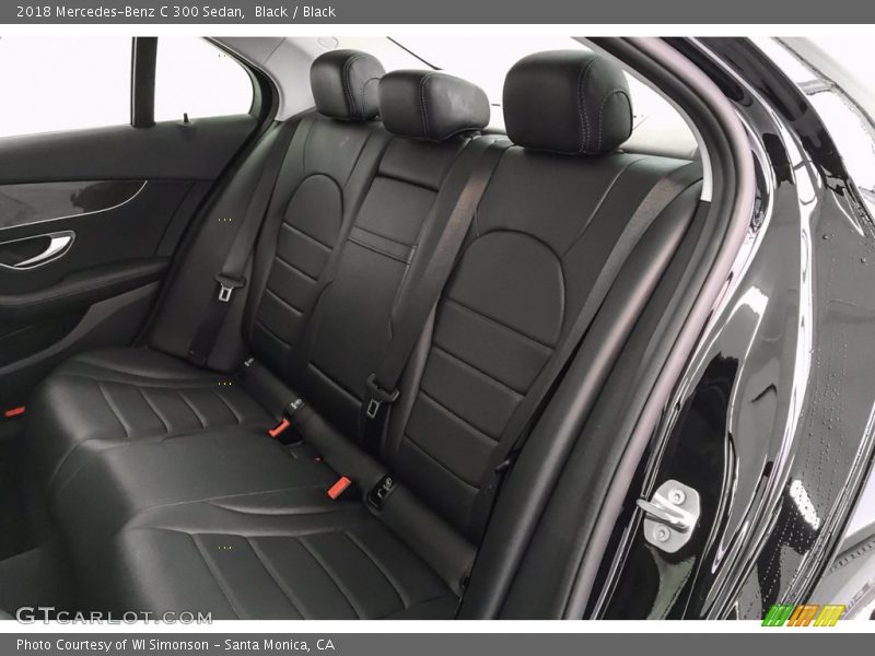 Black / Black 2018 Mercedes-Benz C 300 Sedan