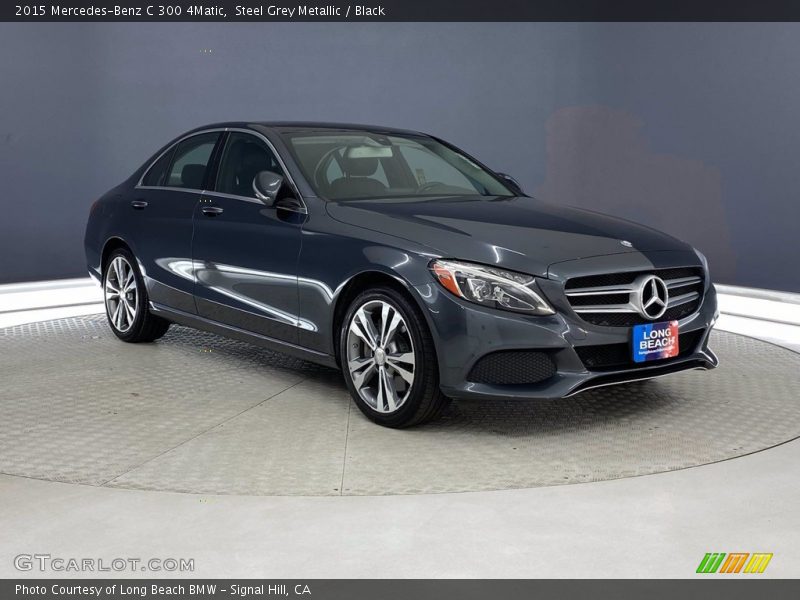 Front 3/4 View of 2015 C 300 4Matic