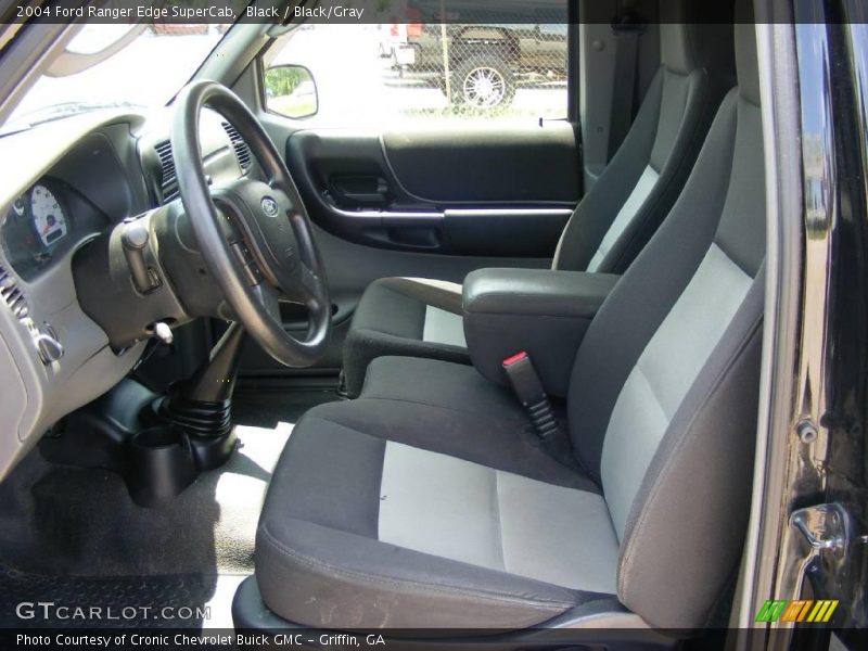 Black / Black/Gray 2004 Ford Ranger Edge SuperCab