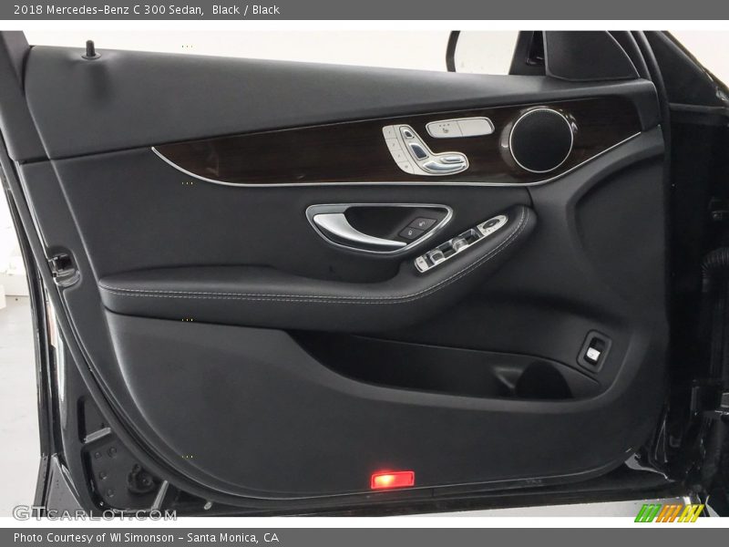 Black / Black 2018 Mercedes-Benz C 300 Sedan