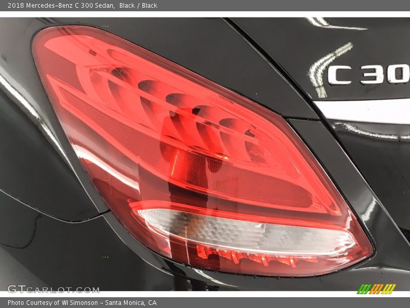 Black / Black 2018 Mercedes-Benz C 300 Sedan