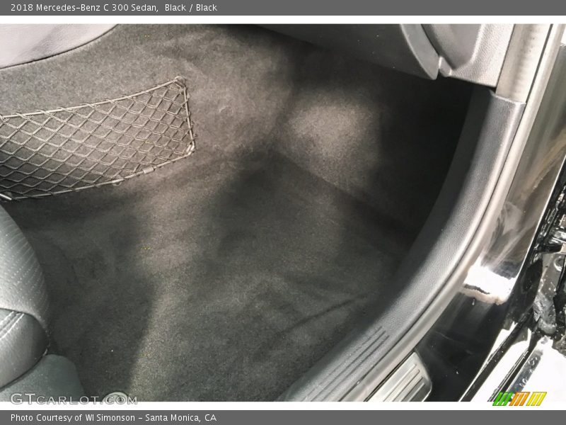 Black / Black 2018 Mercedes-Benz C 300 Sedan